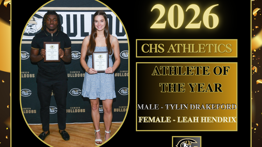 TYLIN DRAKEFORD & LEAH HENDRIX NAMED THE 2026 MALE & FEMALE ATHLETE OF THE YEAR